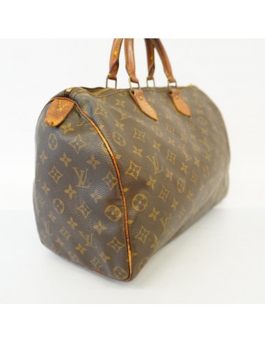 Auth Louis Vuitton Handbag Monogram Speedy 35 M41107 Amélioration de cerveau avec