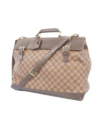 Auth Louis Vuitton Damier Waist End PM N41130 WomenMenUnisex Boston Bag de pas cher