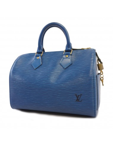 Auth Louis Vuitton Handbag Epi Speedy 25 M43015 Toledo Blue prix pour 