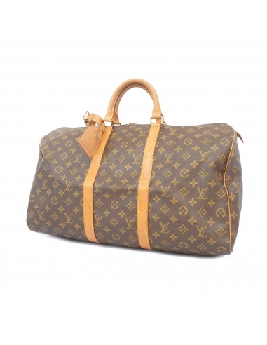 Auth Louis Vuitton Boston Bag Monogram Keepol 50 M41426 Unisex Toutes les collections ici