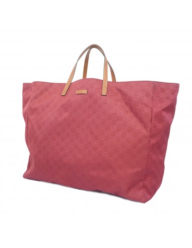 Auth Gucci Tote Bag 286198 Nylon Red ouvre sa boutique