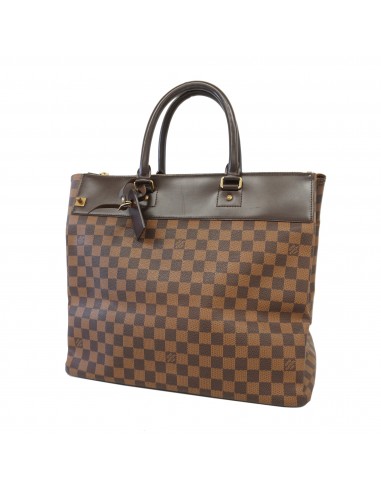 Auth Louis Vuitton Damier Greenwich PM N41165 MenWomenUnisex Boston Bag pas cher chine