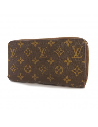 Auth Louis Vuitton Monogram Zippy Wallet M60017 MenWomenUnisex Long Wallet Le MVP de beaucoup