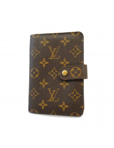 Auth Louis Vuitton Bi-Fold Wallet Monogram Porto Papier Zip M61207 Unisex Fin de série