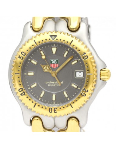 Tag Heuer Sel Quartz Gold PlatedStainless Steel Mens Dress Watch WG1120 Comment ça marche