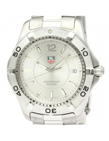 TAG HEUER Aquaracer Steel Quartz Mens Watch WAF1112 en ligne des produits 