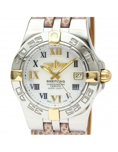 Breitling Galactic Quartz Stainless Steel,Yellow Gold (18K) Women's Sport B71340 en linge