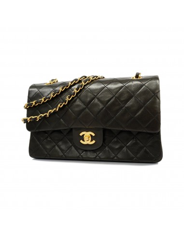 Auth Chanel Matelasse W Flap W Chain Shoulder Bag Womens Leather Shoulder Bag Découvrez la collection