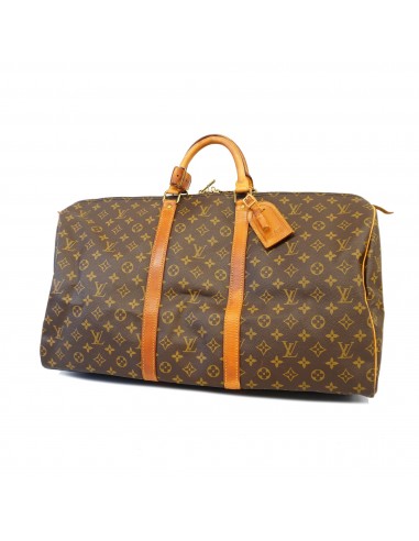 Auth Louis Vuitton Boston Bag Monogram Keepol 55 M41424 Unisex commande en ligne