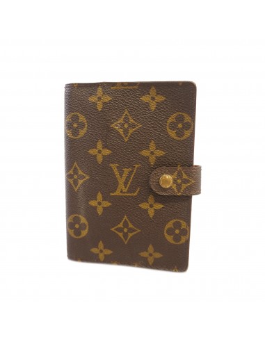 Auth Louis Vuitton Notebook Cover Monogram Agenda PM R20005 rembourrage situé sous