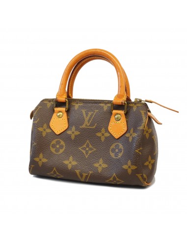 Auth Louis Vuitton Monogram Mini Speedy M41534 Womens HandbagShoulder Bag livraison gratuite