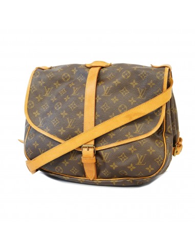 Auth Louis Vuitton Monogram Saumur 35 M42254 Womens Shoulder Bag français