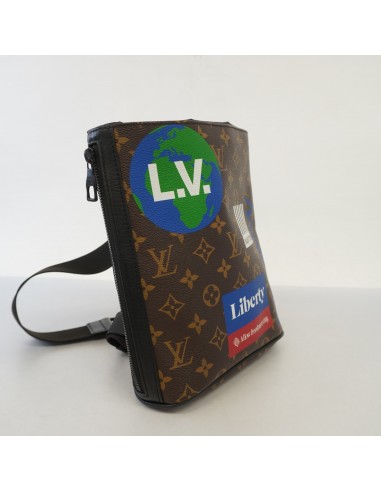 Auth Louis Vuitton Body Bag Monogram Chalk Sling Bag M44625 Unisex ou a consommer sur place