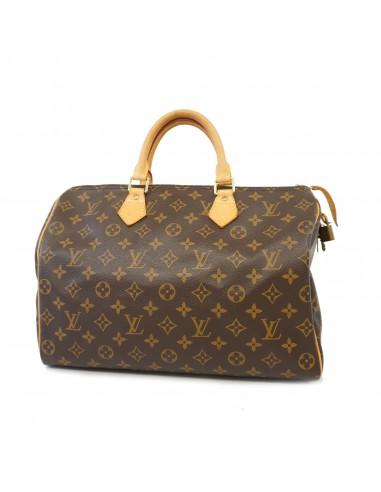 Auth Louis Vuitton Handbag Monogram Speedy 35 M41107 une grave pollution 