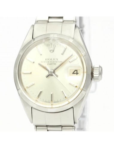 ROLEX Oyster Perpetual Date 6519 Steel Automatic Ladies Watch le concept de la Pate a emporter 