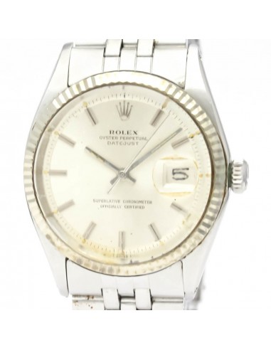 Rolex Datejust Automatic Stainless SteelWhite Gold Mens Dress Watch 1601 prix pour 