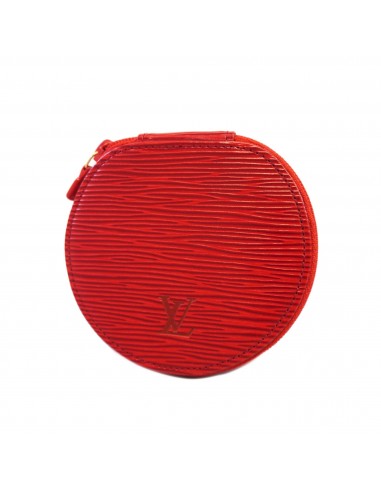 Auth Louis Vuitton Jewelry Case Epi Ecran Bijou 10 M48217 Castilean Red ou a consommer sur place